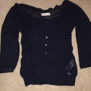 Sheer Abercrombie&Fitch blouse